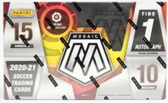 2020-21 Panini Mosaic Laliga Soccer Hobby Box